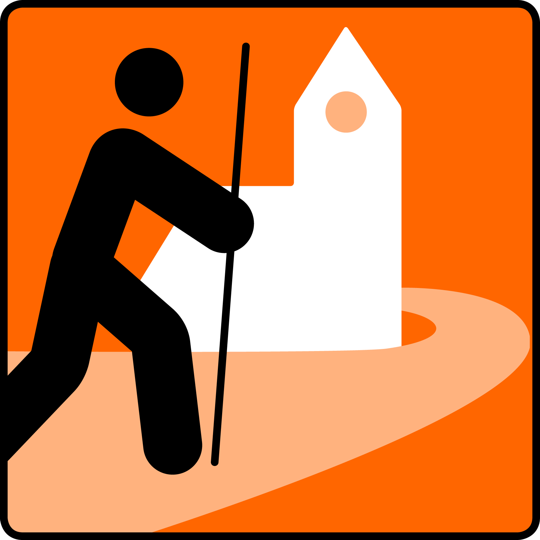 Logo Radwegekirche